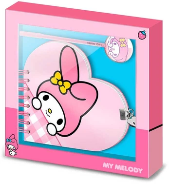 Karactermania Hello Kitty My Melody diary + pen set