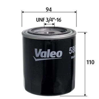 Alyvos filtras VALEO 586134
