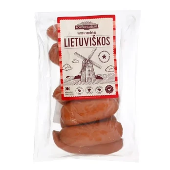 Lietuviškos virtos sardelės ROKIŠKIO MĖSINĖ