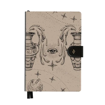 Aquarius - Infinity Planner, A5 (14.8 x 21cm) / Beige