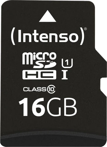 MEMORY MICRO SDHC 16GB C10/W/ADAPTER 3433470 INTENSO