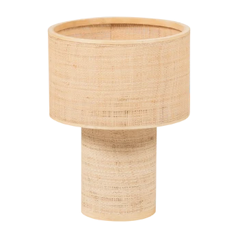 SYRO TABLE LAMP RAFFIA NATURAL 38XO28 CM