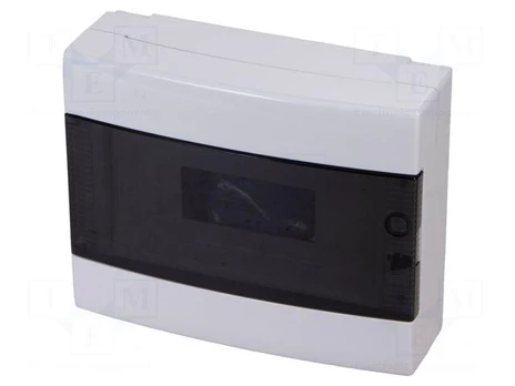 Enclosure: for modular components | IP40 | wall mount | white | 40 CD