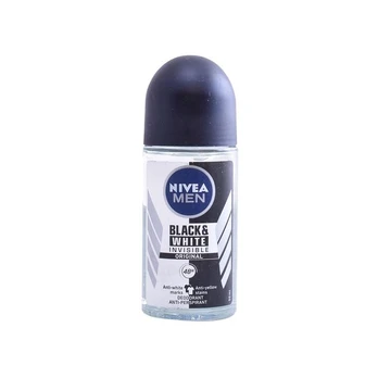 Nivea Men Juodas And Baltas Ivisible Original Dezodorantas Roll-On 50ml
