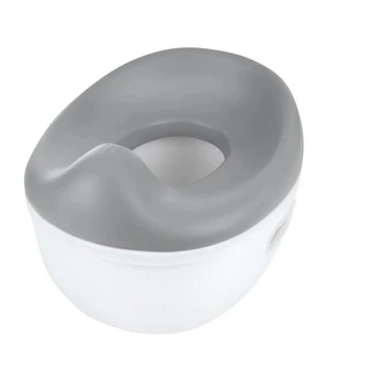 Naktipuodis Primabobo 3in1, baltas/pilkas