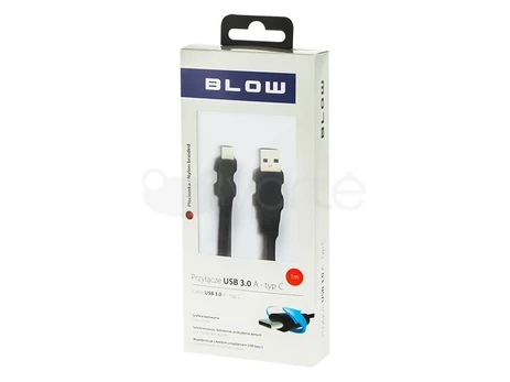 USB 3.0 A - USB-C jungtis 1m BL pynė