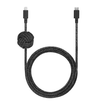 Native Union Naktinis kabelis (USB-C - Lightning), kosmosas