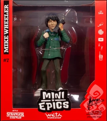 Eaglemoss WColl Stranger Things figūrėlė Mike Wheeler 14 cm MiniEpics