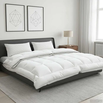 Antklodė TRIER 220x240cm 4 metų laikai 140+220GSM Balta