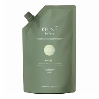 Keune So Pure Clarify Valančio šampūno papildymas, 400ml