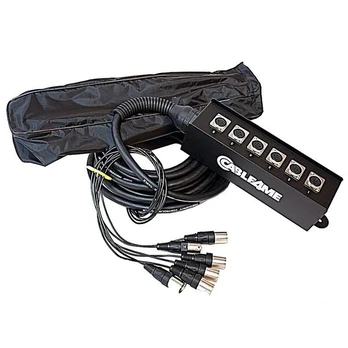 Cable4Me Multicore MC 6/10, XLR, 10 m