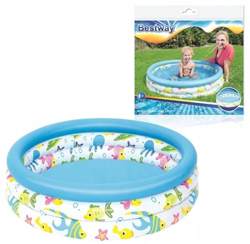 PRIPUČIAMAS BASEINAS SODO BASEINAS VAIKAMS 102x25 cm Braidymo baseinas