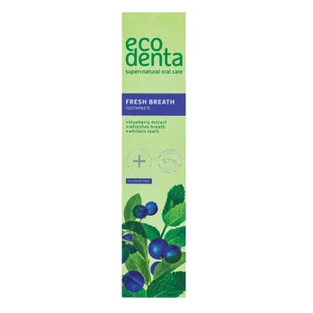 Dantų pasta su mėlynių ekstraktu ECODENTA, 100 ml