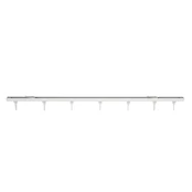 Bėgelis lubinis Domoletti D PROFILE, 250 cm, balta kaina