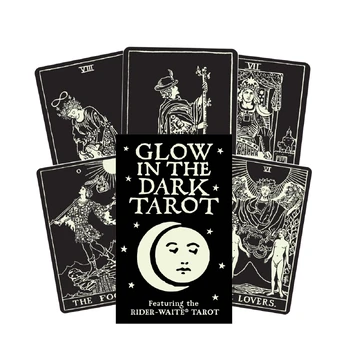 Glow in the Dark Tarott kortos