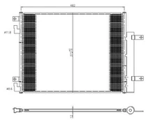 NRF NRF 350506 Air conditioning condenser