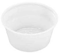 Multi Dressingbæger 90 ml Ø74x32 mm PP Klar,250 stk/ps - (250 stk.)