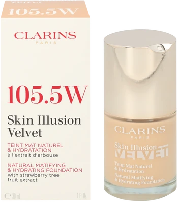 Clarins Skin Illusion Velvet Foundation 30 ml