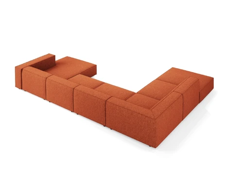 Panoramic Left Corner Sofa, "Arendal", 7 Seats, 364x262x70 Made in Europe