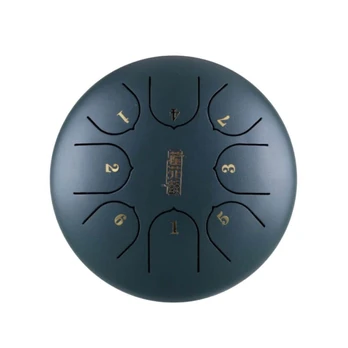 Mėnulio būgnas Hluru THC8-6-NavyBlue (C tonacija)