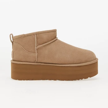 UGG Wmns Classic Ultra Mini Platform Sand - Dydis 41 (1135092-SAN Laisvalaikio batai)