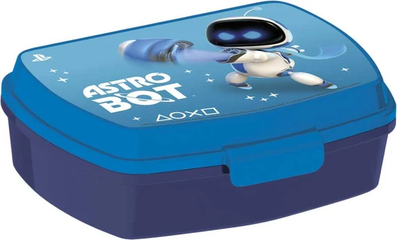 Juokinga plastikinė sumuštinių dėžutė „PlayStation Astro Bot“