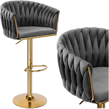 Bipohome 'Cofton Gold' grafitinis 'Velvet bar' kablys