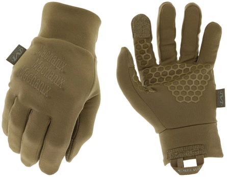 Žieminės pirštinės Mechanix ColdWork Base Layer Coyote, dydis XXL