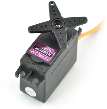 TowerPro MG-996R Servo Robot 360 nuolatinis veikimas 360 laipsnių