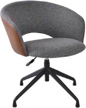 Biuro kėdė KARINA without castors, pilkas/light ruda kaina