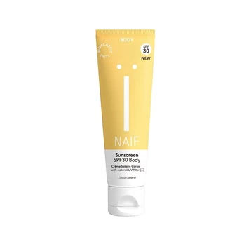 Kūno kremas nuo saulės Naïf SPF30, 100 ml