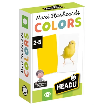 HEADU „Montessori“ kortelių žaidimas „Spalvos“