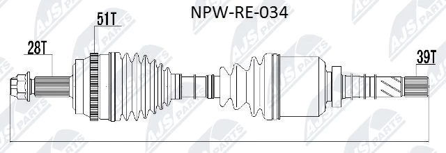 Pusašis NTY NPW-RE-034