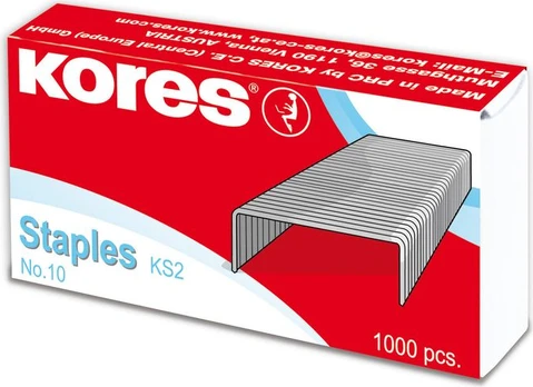 Kores - Klammer no. 10 1.000 stk. (743100)