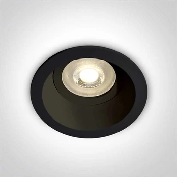 BLACK 10W GU10 DARK LIGHT