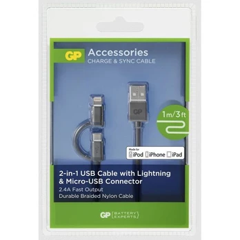 Laidas GP USB 2-in-1 1m