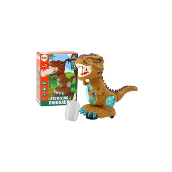 Lean Toys Dinosaur Dancing Obstacle Sensor Lights Sounds Geltona