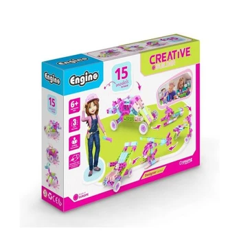 ENGINO CREATIVE BUILDER Designer 15 modelių konstravimo rinkinys