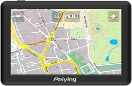 GPS navigacija Peiying Basic PY-GPS5015 + žemėlapis kaina