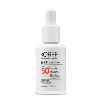 KORFF 365 Protection Face Serum SPF50+ Apsaugantis veido serumas su apsauga, 30ml