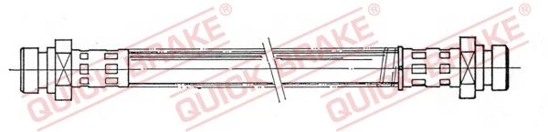 Stabdžių žarnelė QUICK BRAKE 22.507