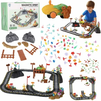 RoGer Stem Magnetic Car Racing Track