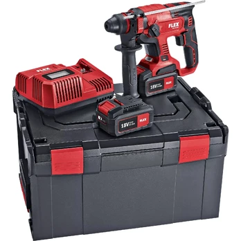 Akumuliatorinis perforatorius FLEX CHE 18.0-EC/5.0 Set, 18 V, 5000 mAh