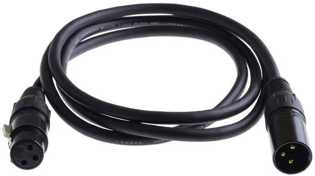 MicroConnect PRO XLR cable 3m, AWG24, OFC, Balances, shielded, PVC,