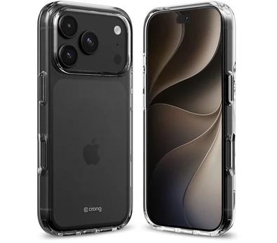Permatomas dėklas iPhone 18 Pro / 17 Pro Crong Clear Cover