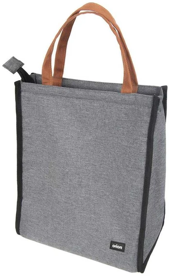 Šiluminis krepšys, pilkas -7L