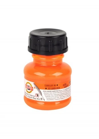 Tušas fluorescens.20ml K-I-N oranžinis