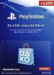PlayStation Network Card 3000 JPY PSN Key JAPAN