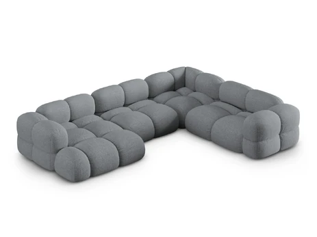 Panoramic Right Corner Sofa, "Loretto", 5 Seats, 345x250x68 Made in Europe