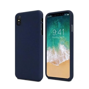 Mercury Soft Feeling dėklas Apple Iphone 11 Pro Max Hole, mėlynas